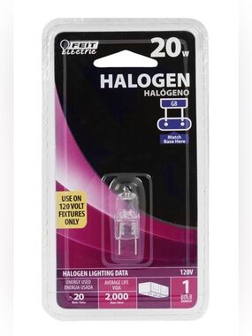 🔸Feit Electric G8 Halogen Bulb🔸
